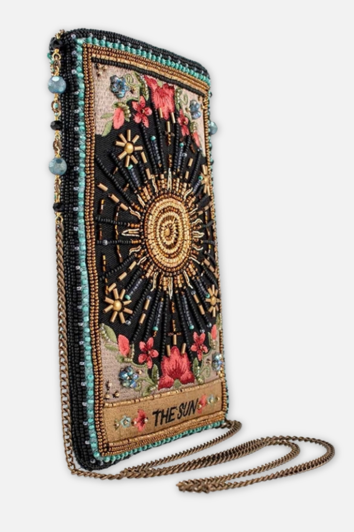 Shine On Crossbody Phone Bag - Sun & Flower