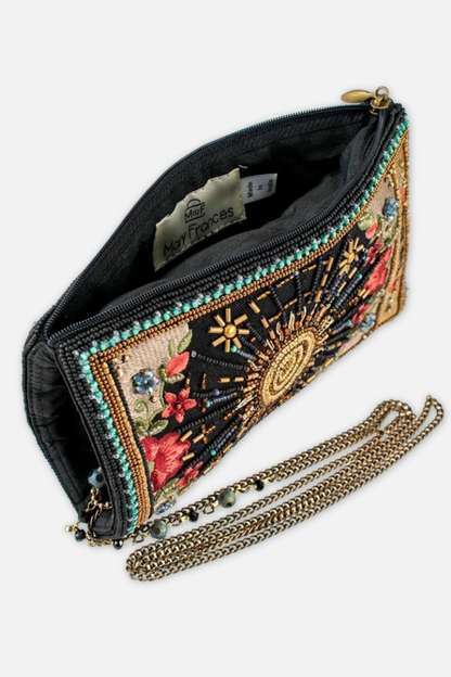 Shine On Crossbody Phone Bag - Sun & Flower