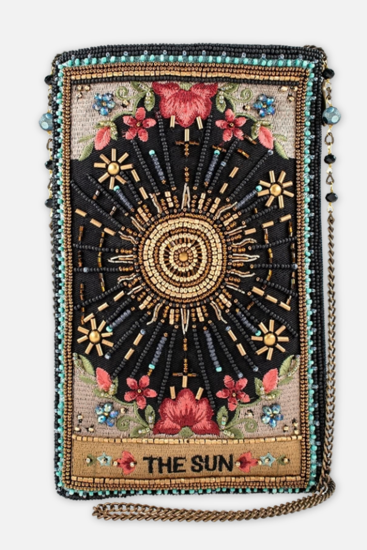 Shine On Crossbody Phone Bag - Sun & Flower