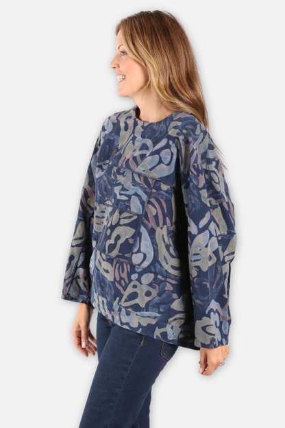Vintage Top - Navy