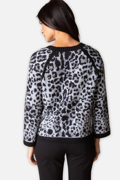 Feline Fine Pullover - Slate