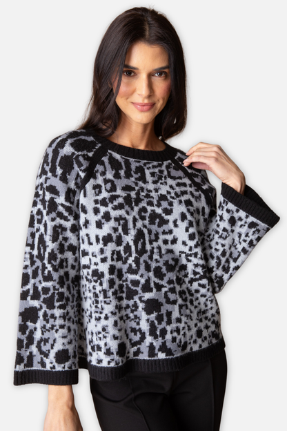 Feline Fine Pullover - Slate