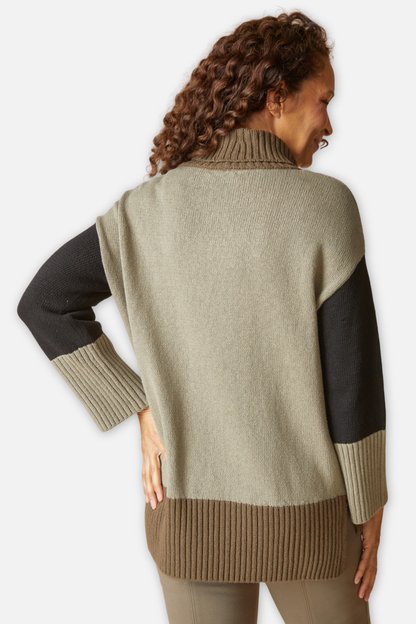 Mix It Up Tunic - Umber