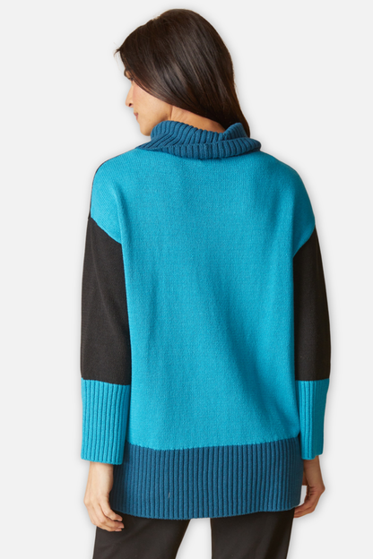 Mix It Up Tunic - Lagoon