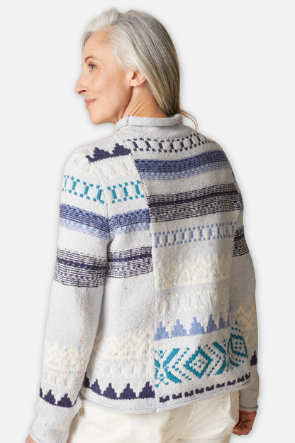 Snow Drift Sweater - Mist