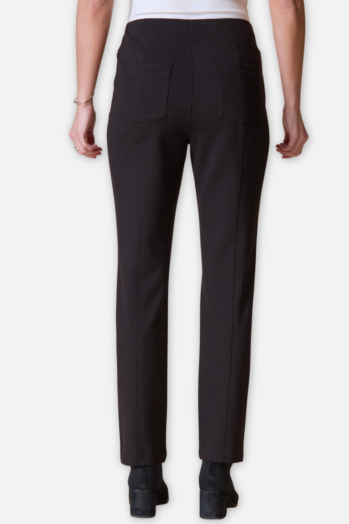 Luxe Ponte Perfect Pant - Black