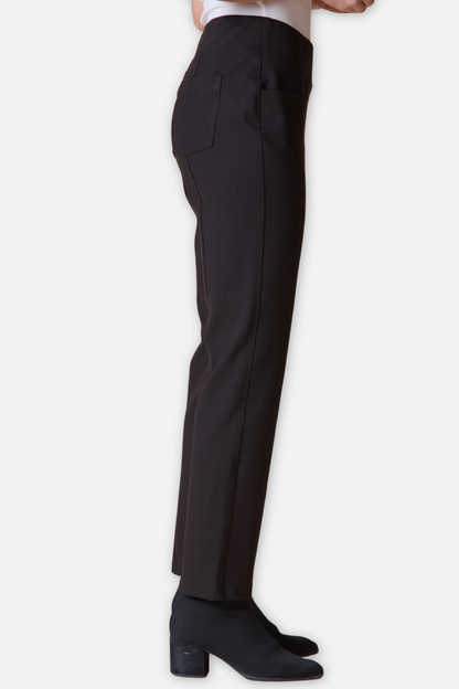 Luxe Ponte Perfect Pant - Black