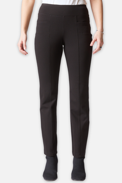 Luxe Ponte Perfect Pant - Black
