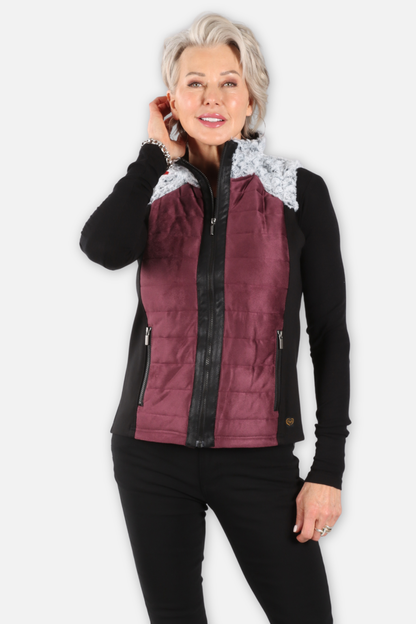 Jetset II Vest - Merlot