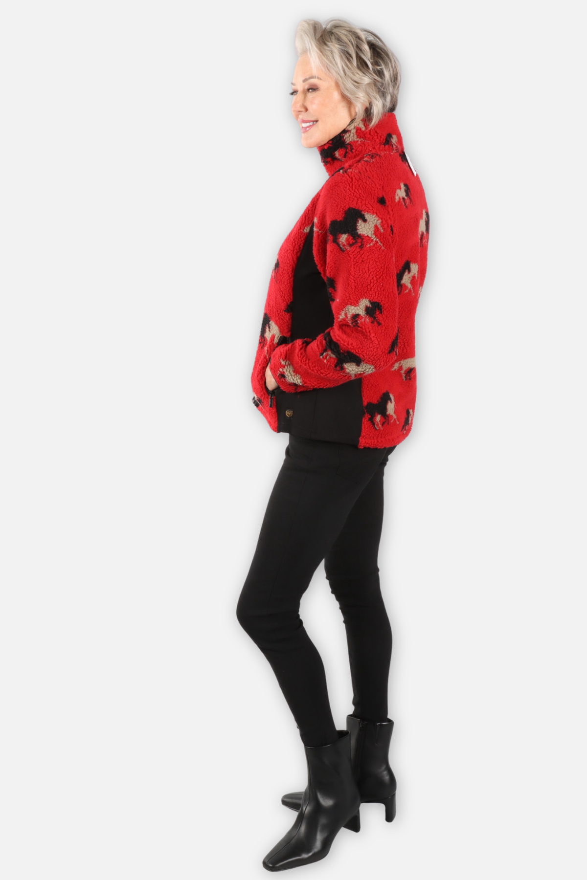 Running Free Jacket - Red