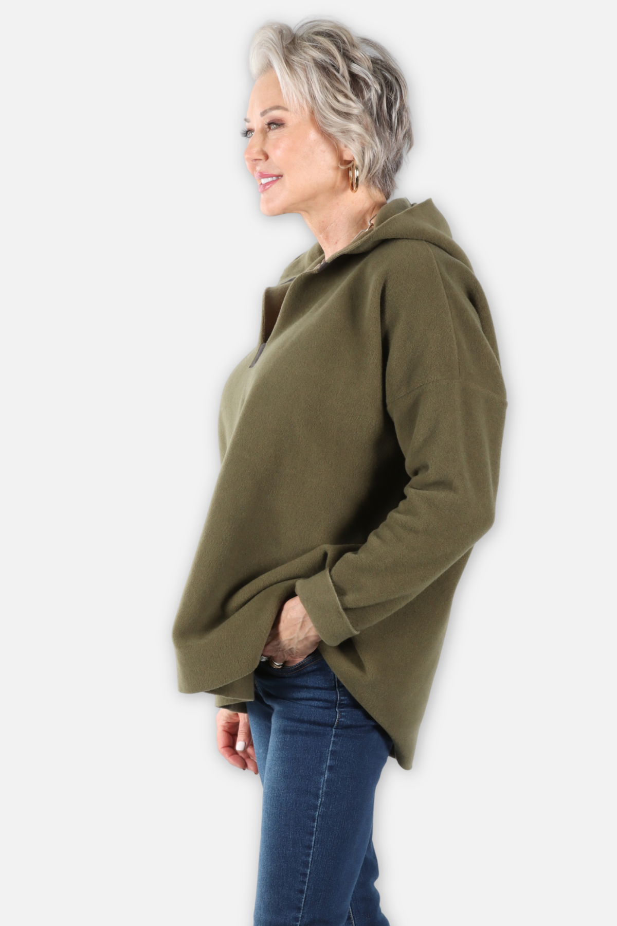 Hoodie - Moss