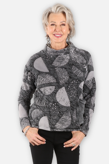 Florence Top - Black Washed