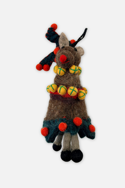 Christmas Bottle Topper - Reindeer