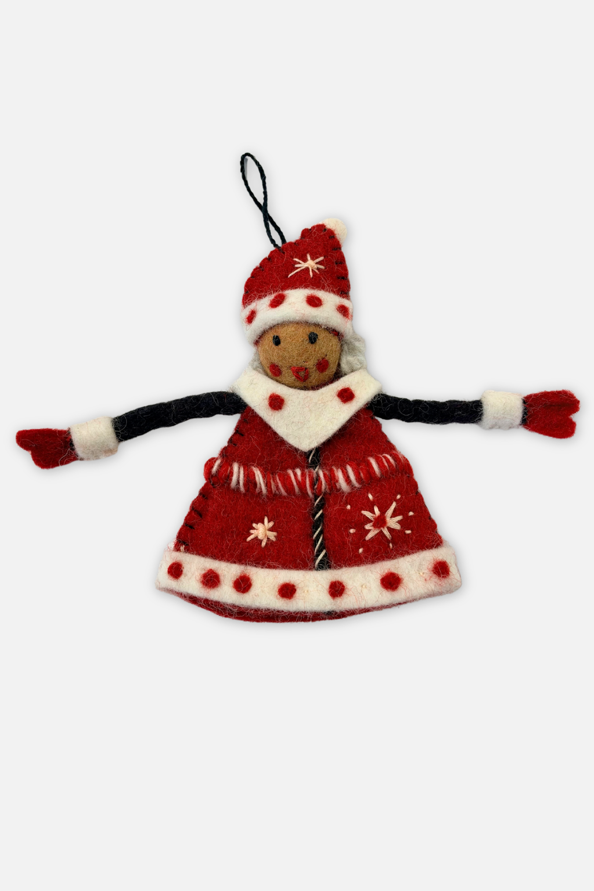 Christmas Bottle Topper - Mrs. Claus