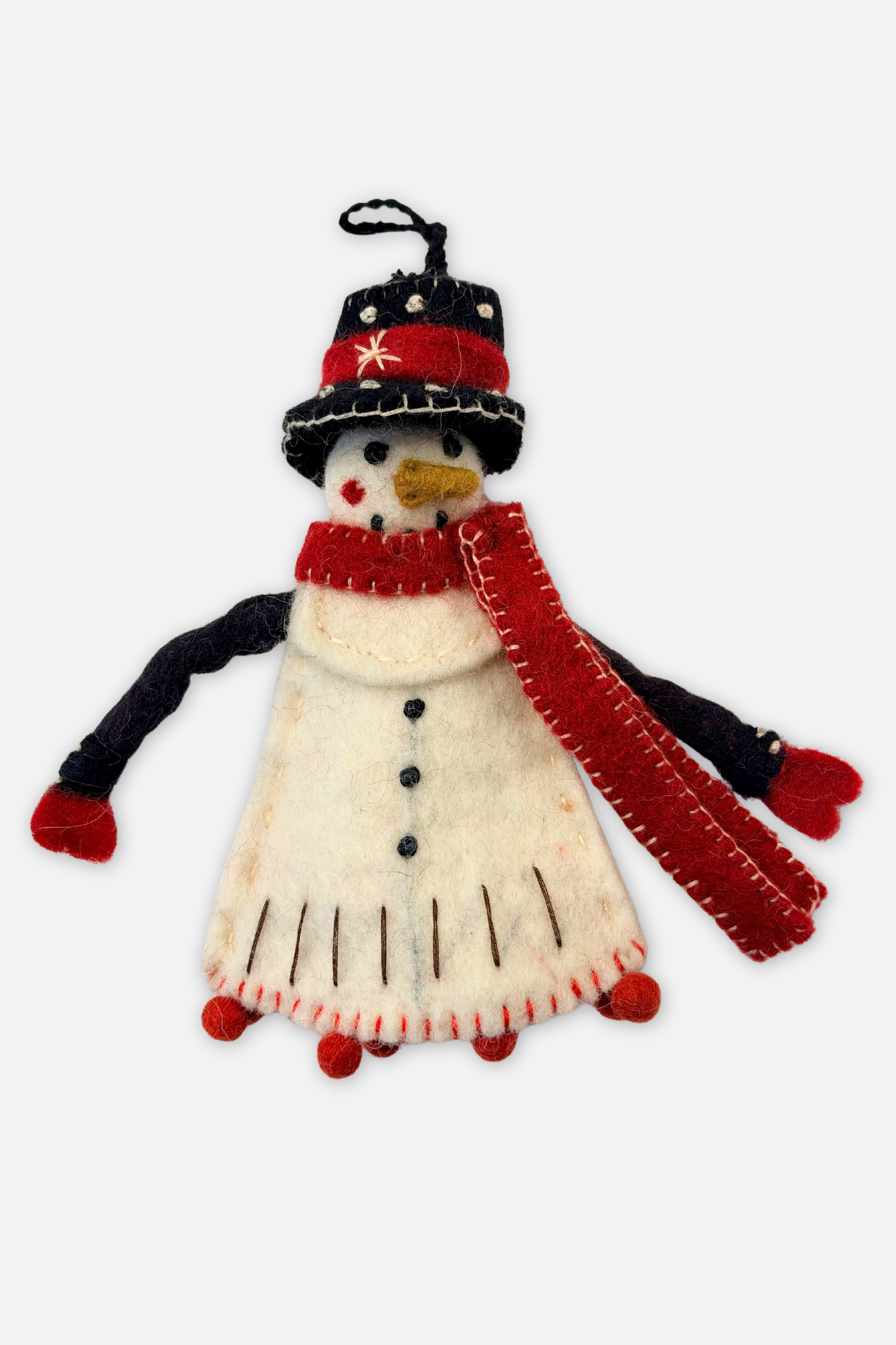Christmas Bottle Topper - Snowman