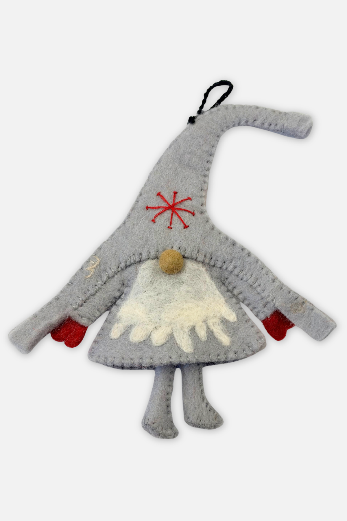 Gnome Bottle Topper - Grey