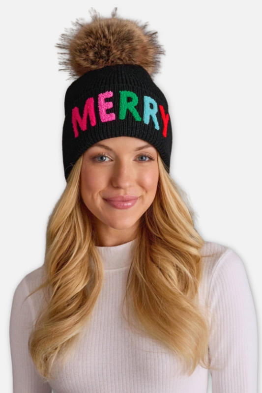 Knit Beanie - Merry