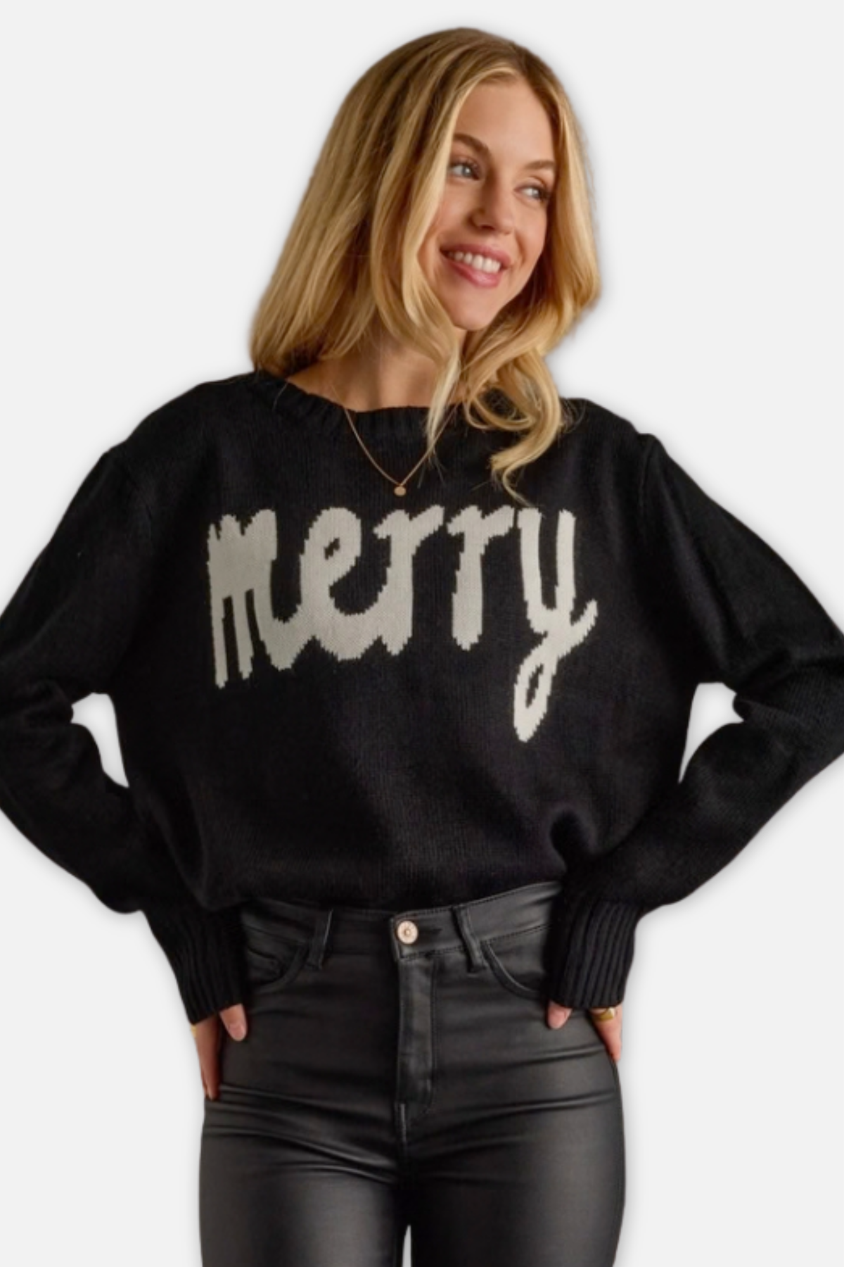 Merry Sweater - Black