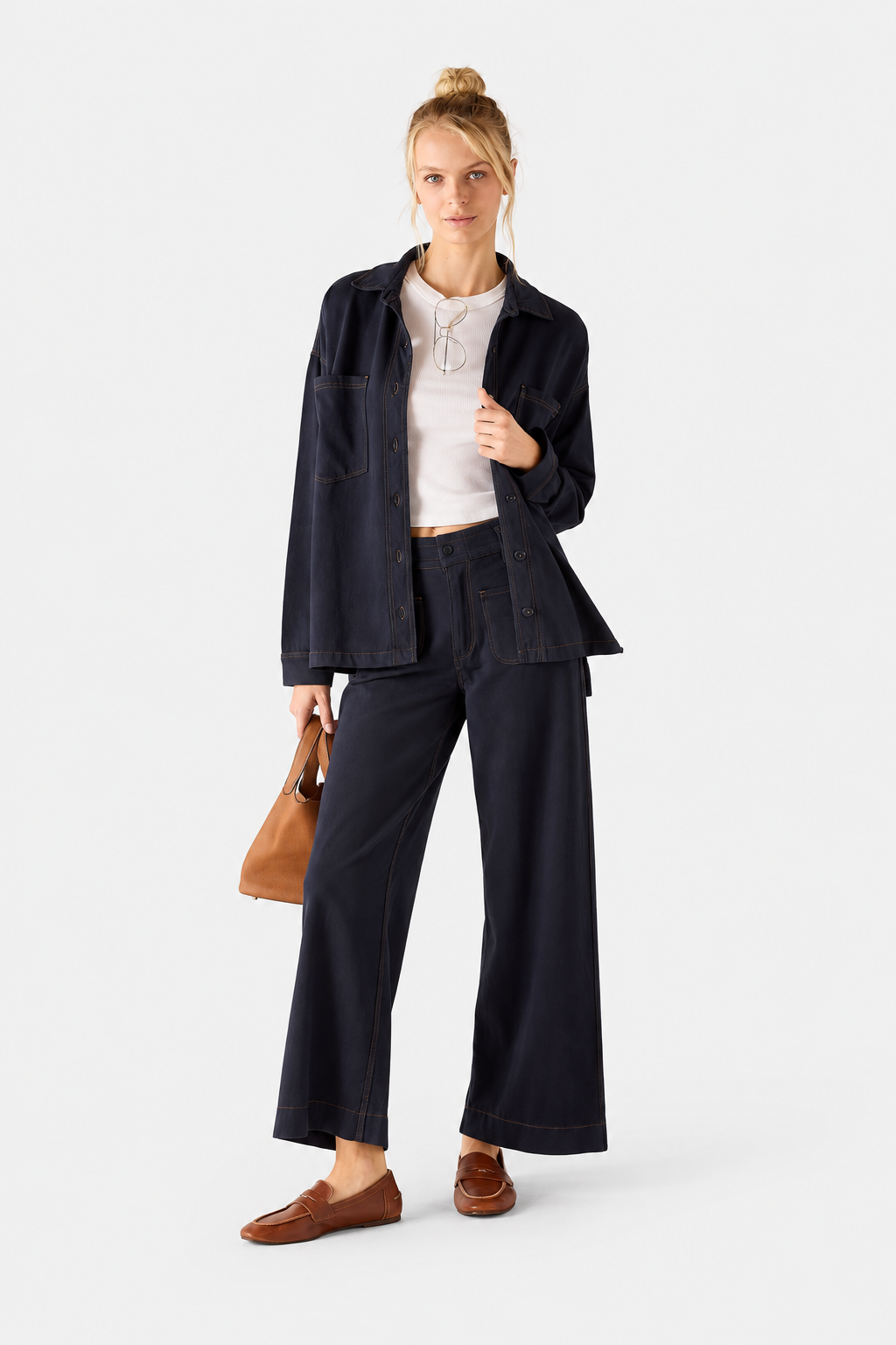 Londonberry Knit Pant - Navy