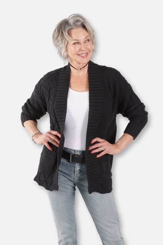 Amber Cardigan - Black