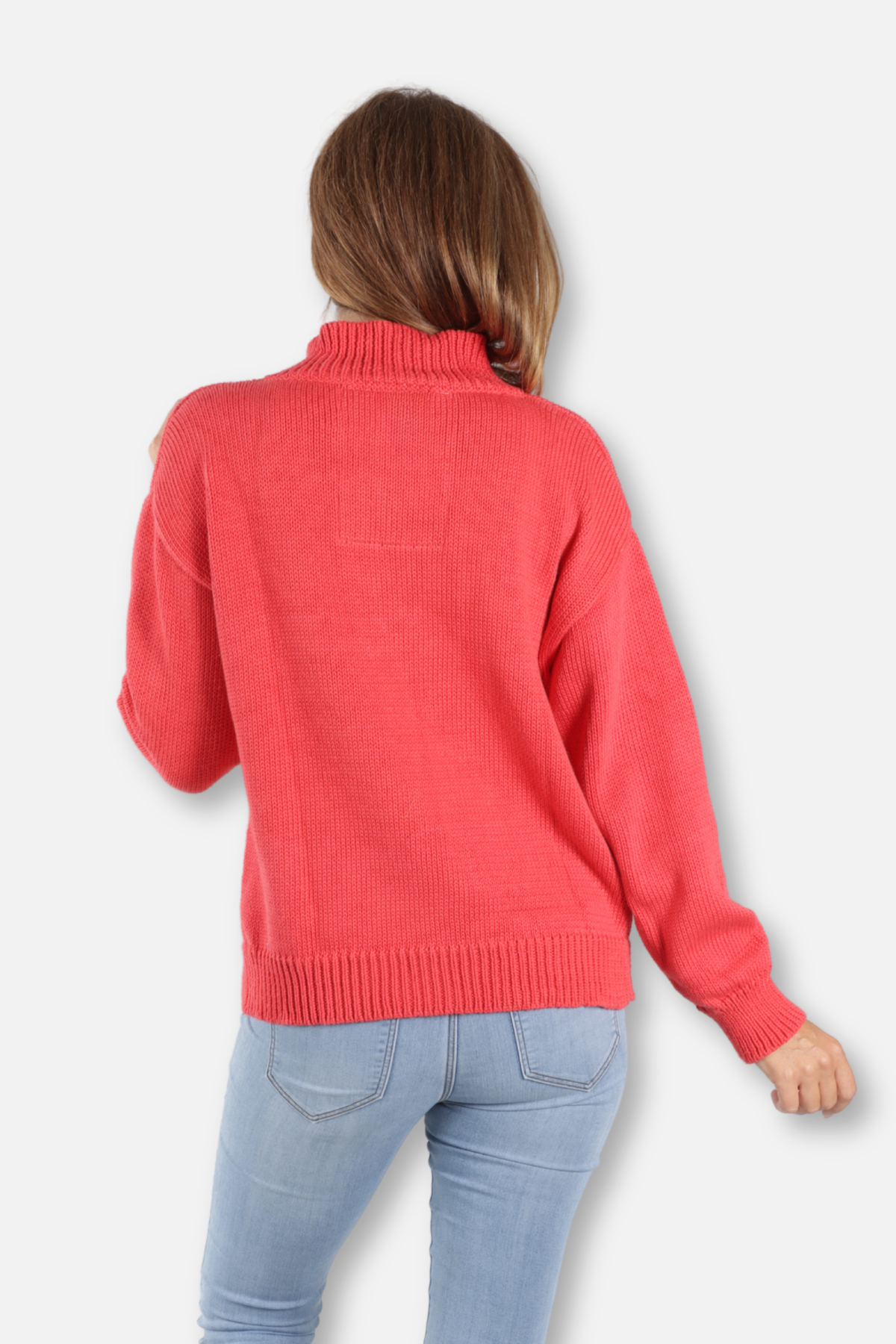 Maxie Pullover - Lipstick