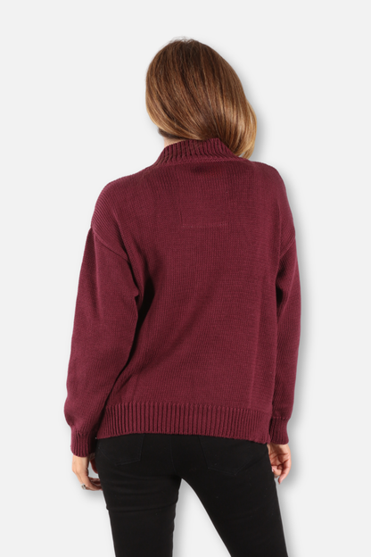 Maxie Pullover - Windsor Wine
