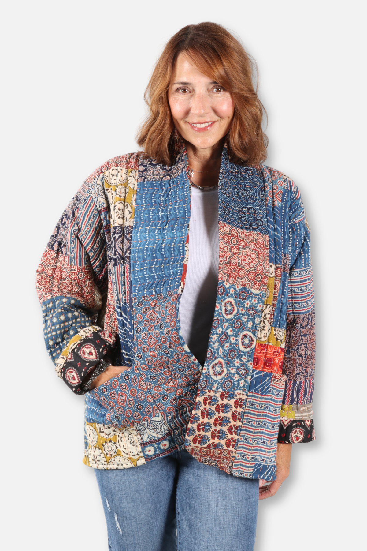 Vintage Quilted Jacket - Multi #1