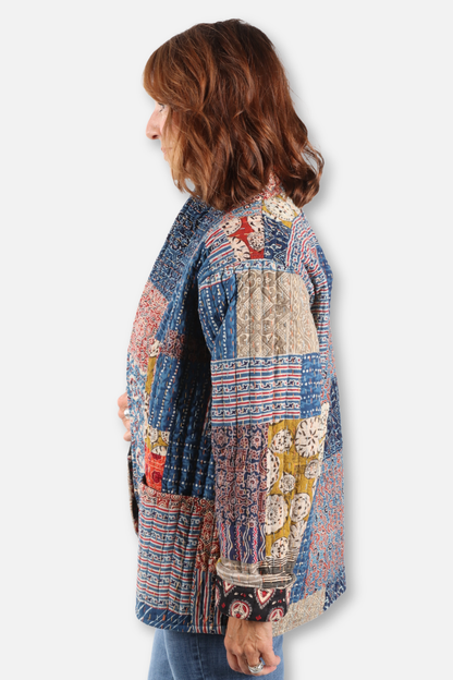 Vintage Quilted Jacket - Multi #1
