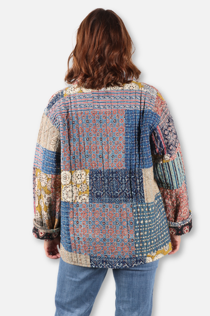 Vintage Quilted Jacket - Multi #1