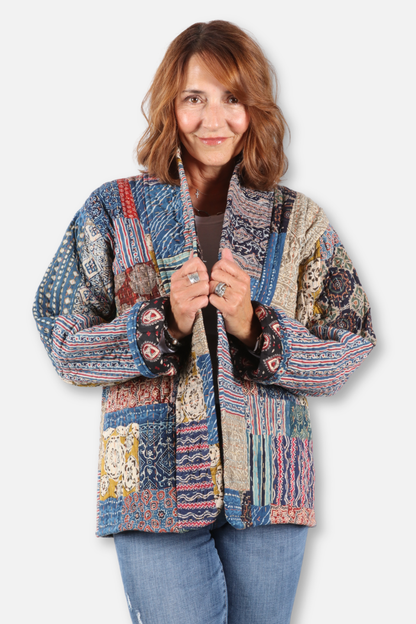 Vintage Quilted Jacket - Multi #2