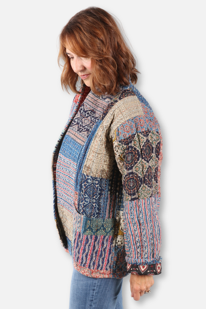 Vintage Quilted Jacket - Multi #2