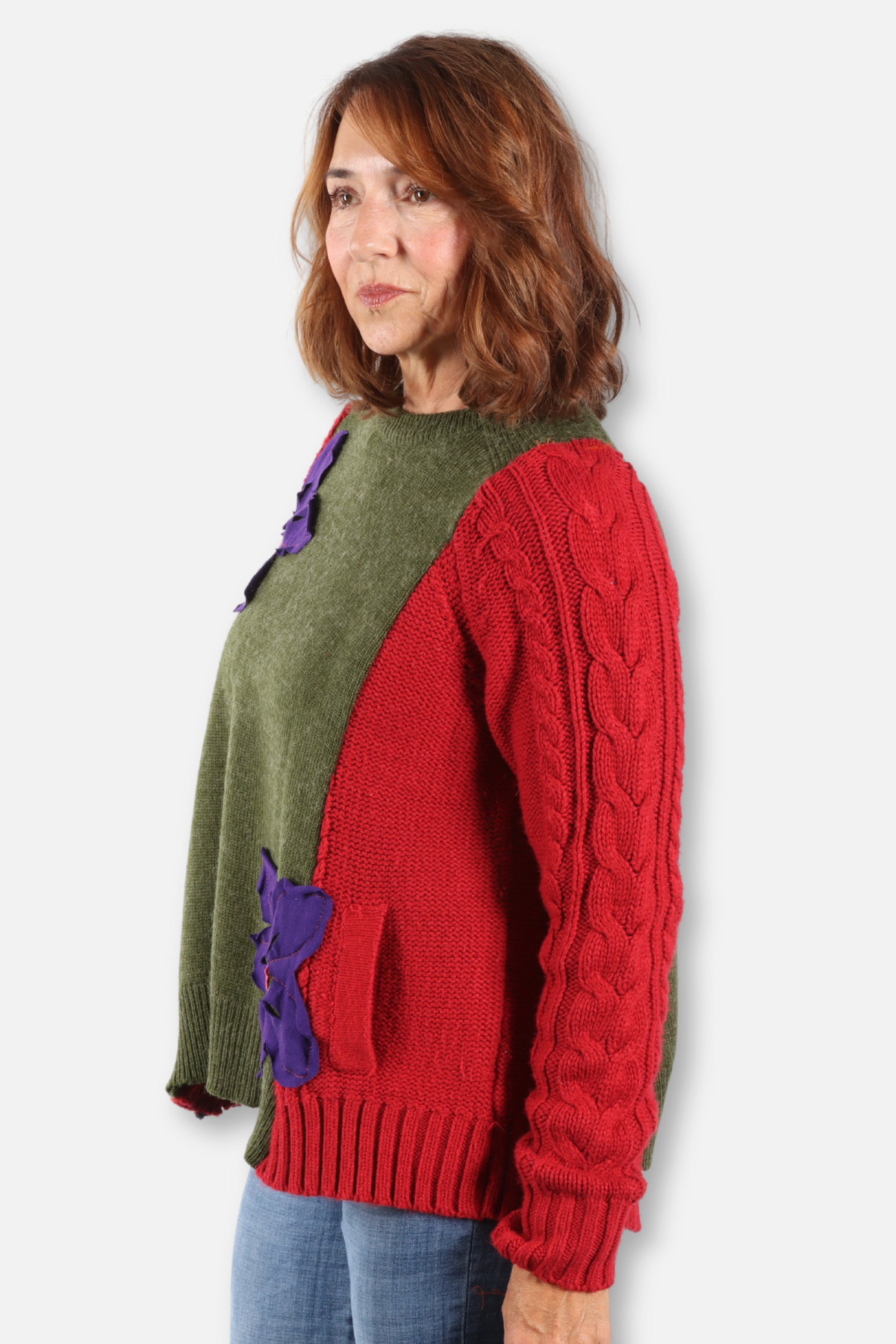 Winter Flower Sweater - Multi #3