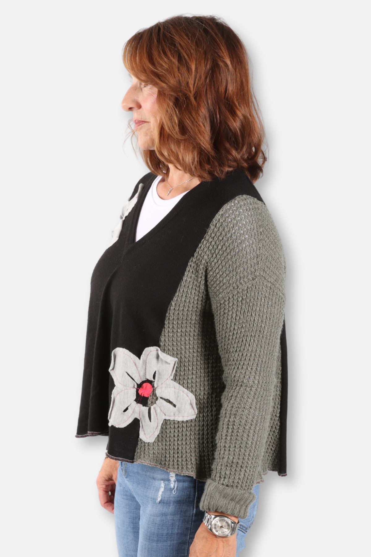 Winter Flower Sweater - Multi #5