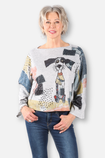 Sir Patchington Top - Grey
