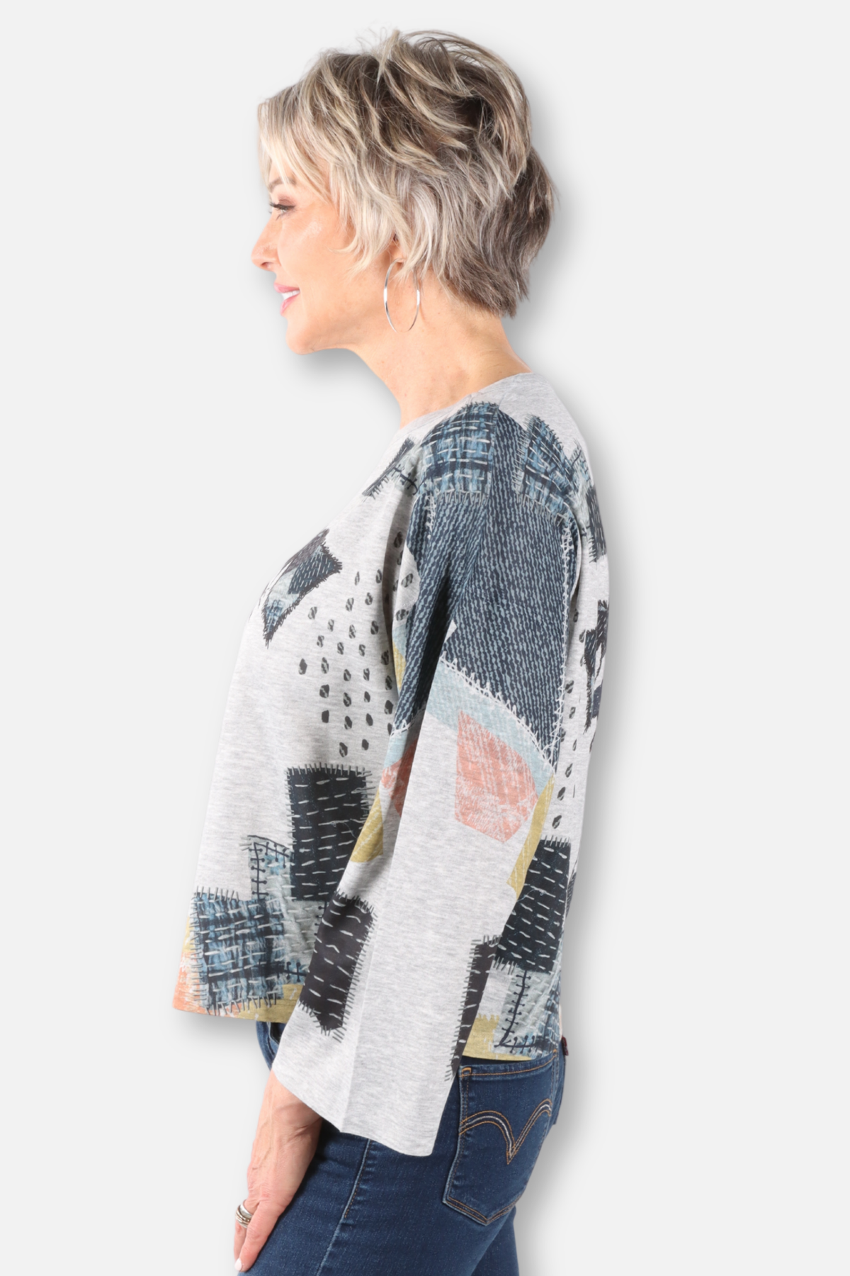 Sir Patchington Top - Grey
