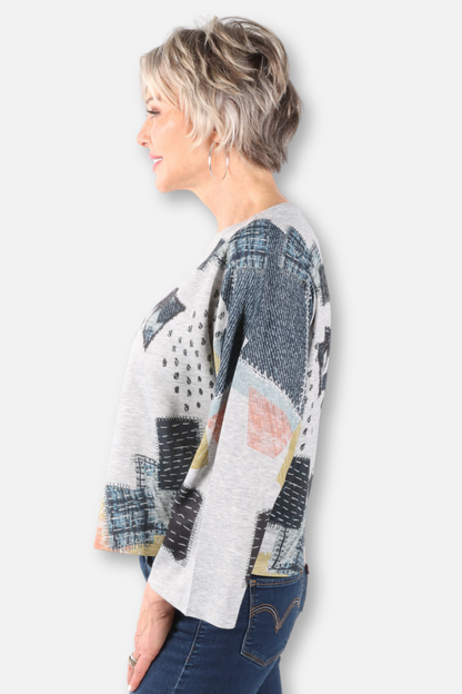 Sir Patchington Top - Grey