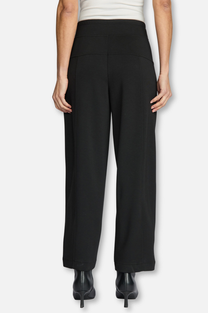 Border Stitch Travel Pant - Black