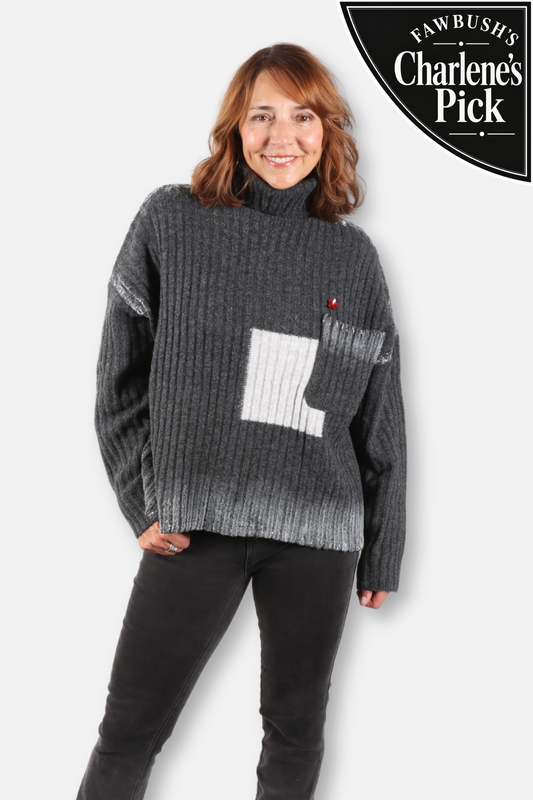 Pocket Sweater - Grey