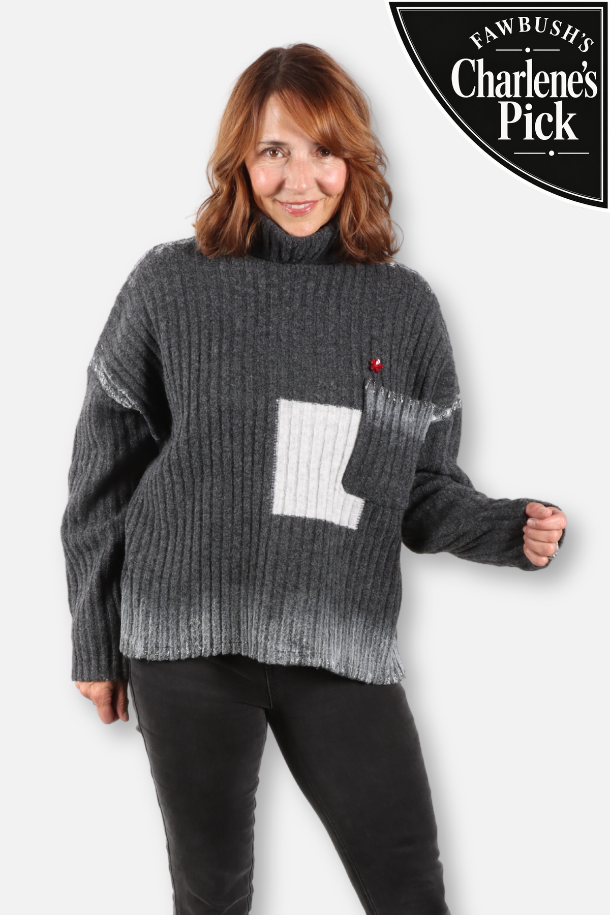 Pocket Sweater - Grey