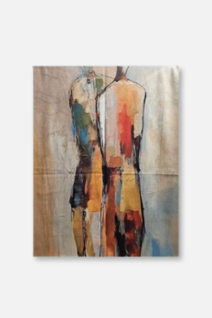 Garden of St Paul Hospital & Abstract Silhouettes Scarf