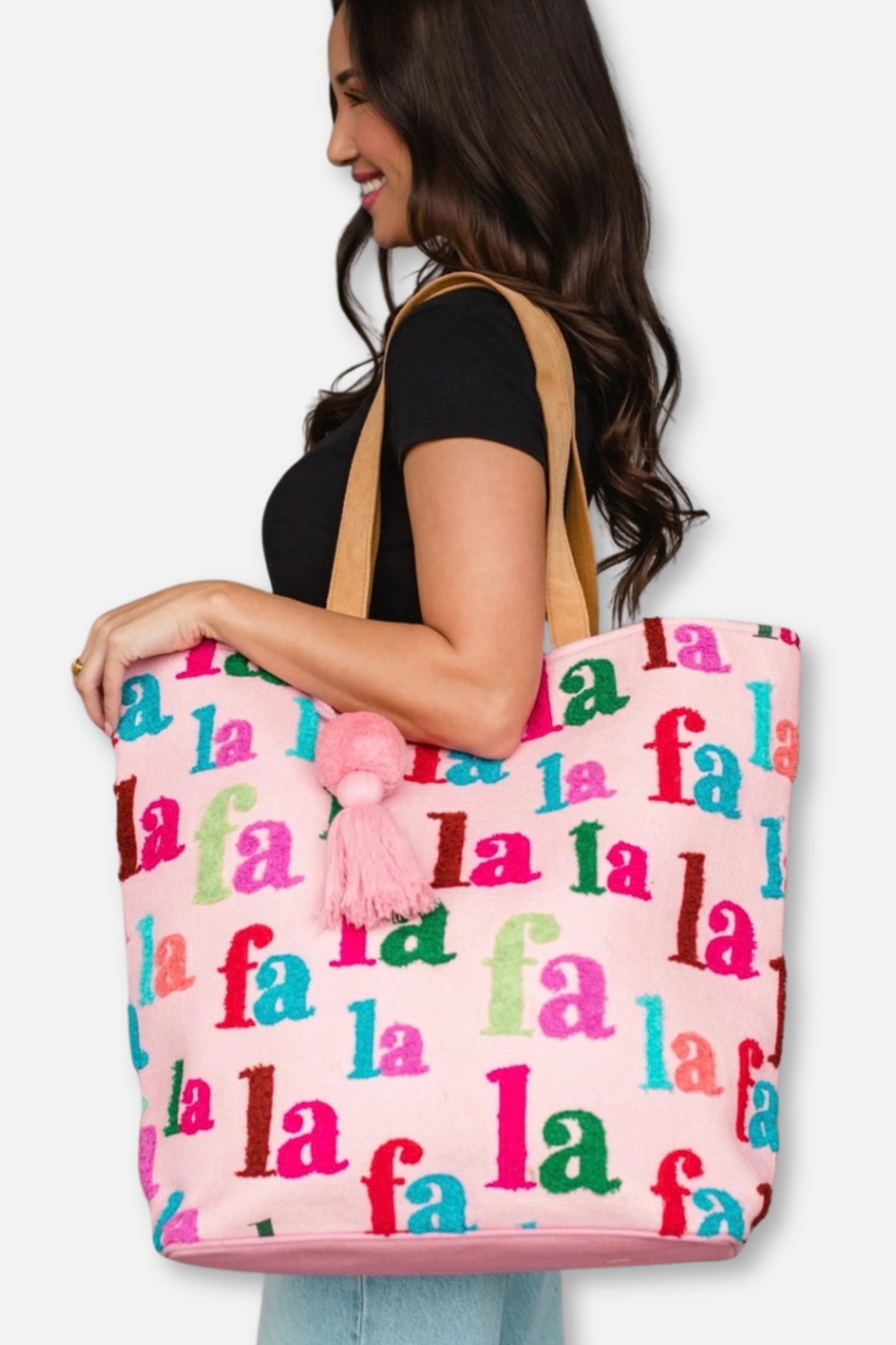 Holiday Tote Bag - Fa La La