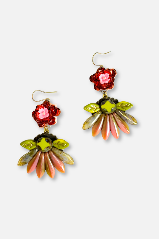 Floral Glitz Earrings