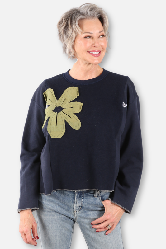 Straight Ahead Sweatshirt Navy #2