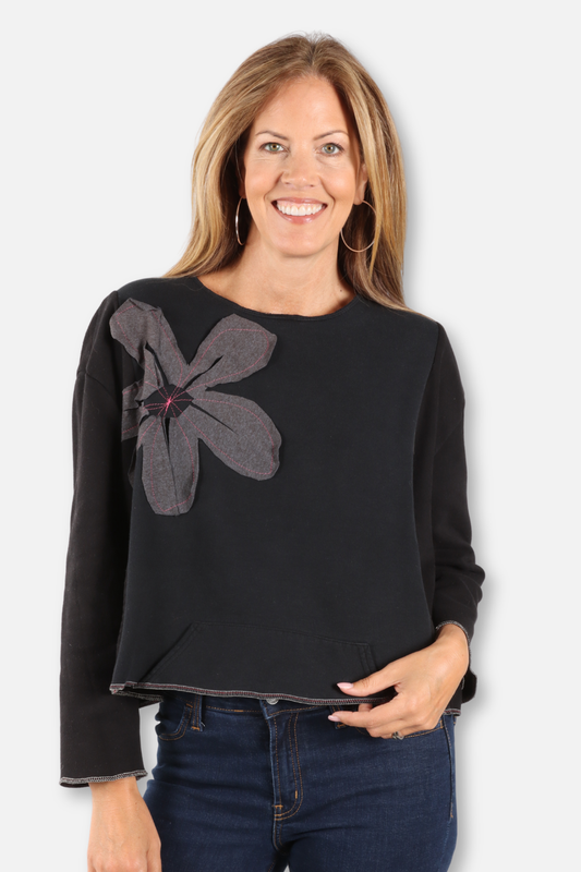Straight Ahead Sweatshirt Black #2