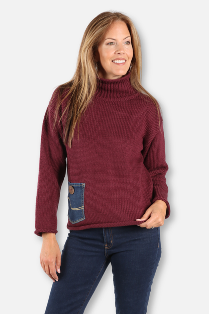 Ernie Pullover - Wine