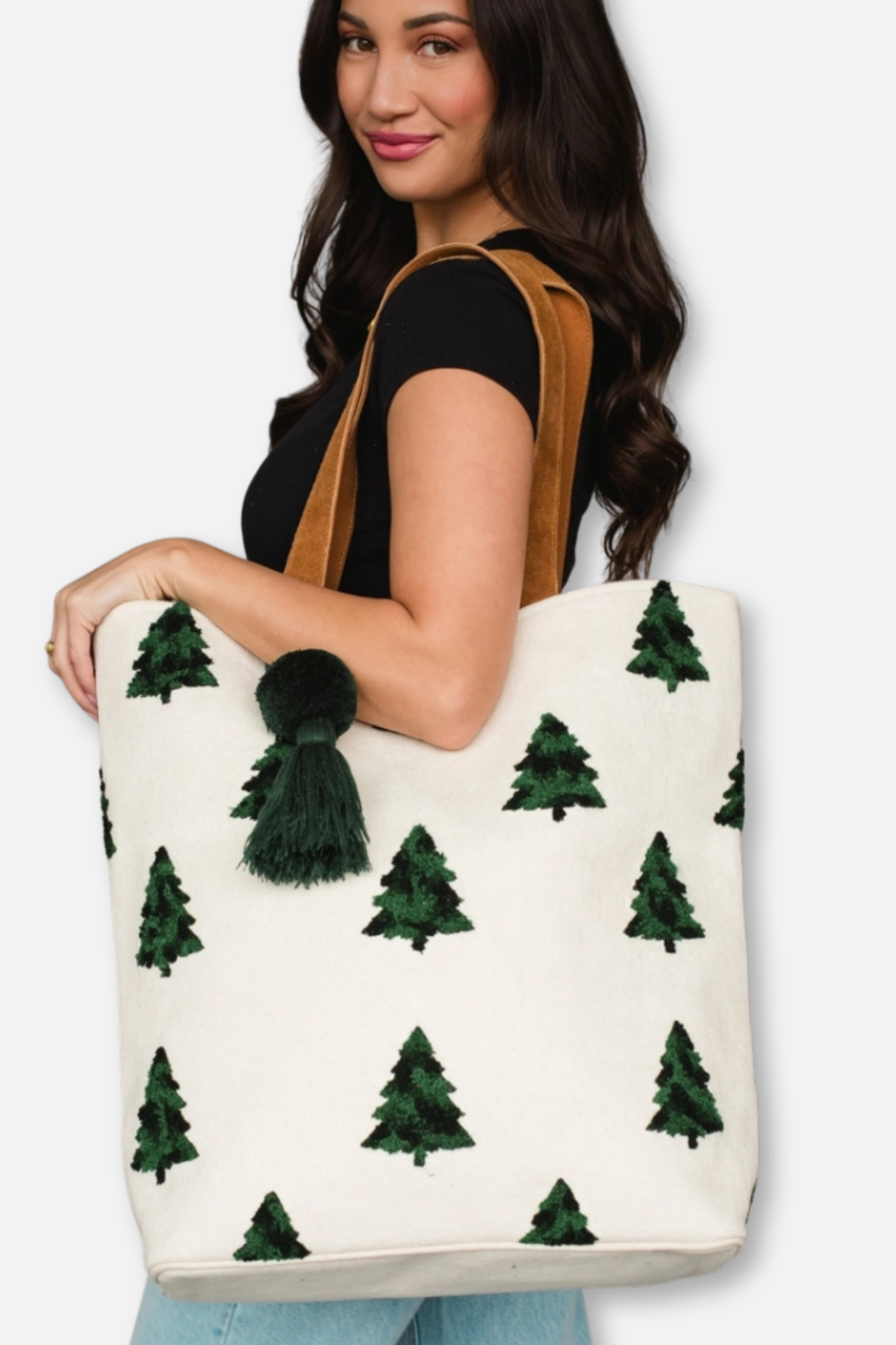 Holiday Tote Bag - Trees