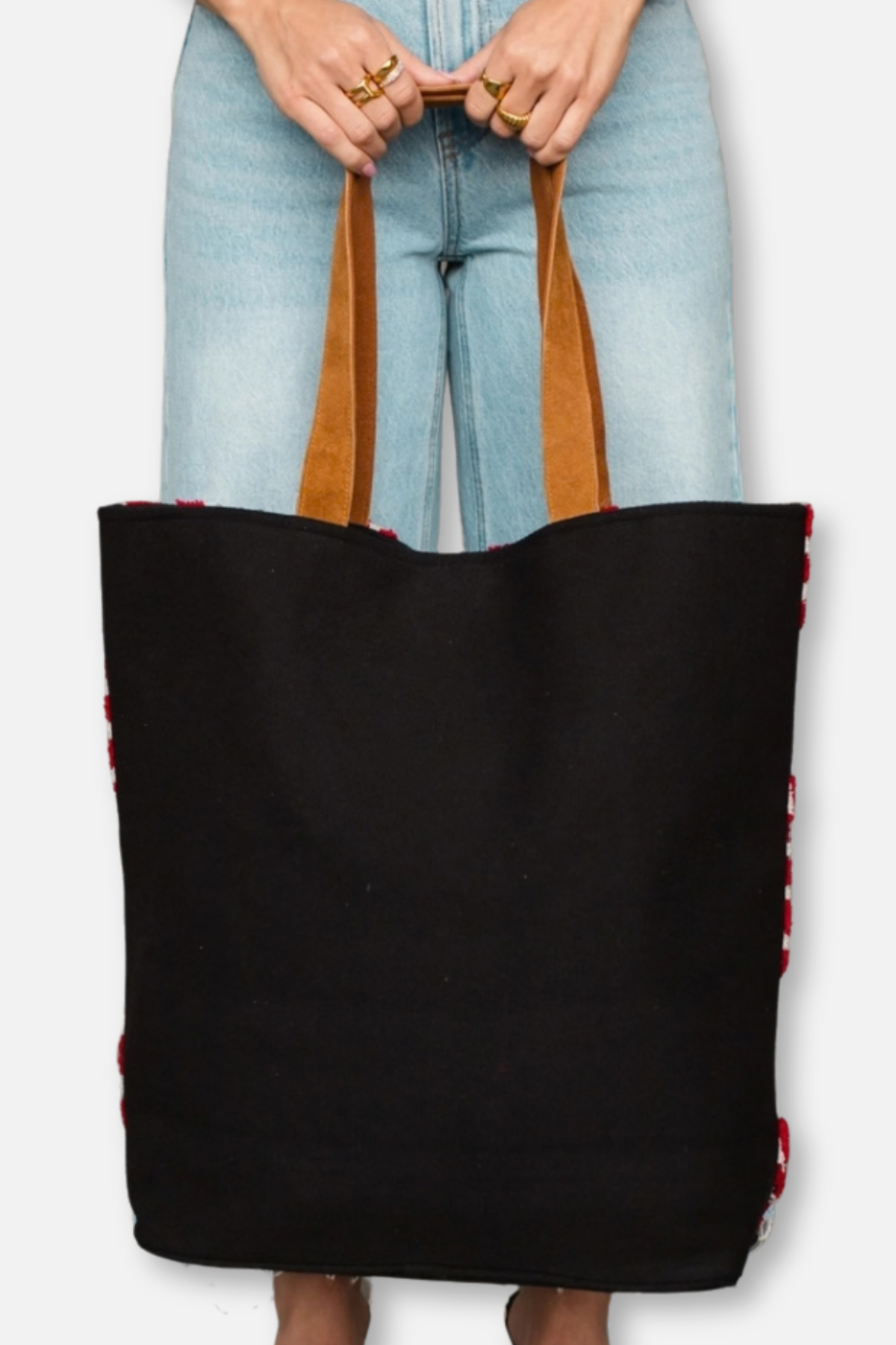 Holiday Tote Bag - Candy Canes