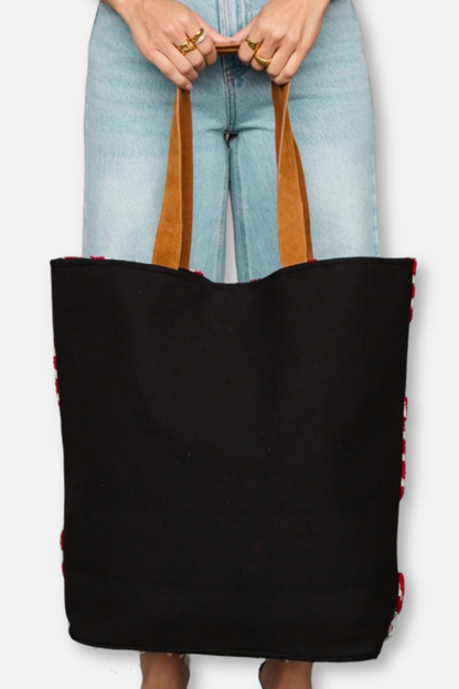 Holiday Tote Bag - Candy Canes