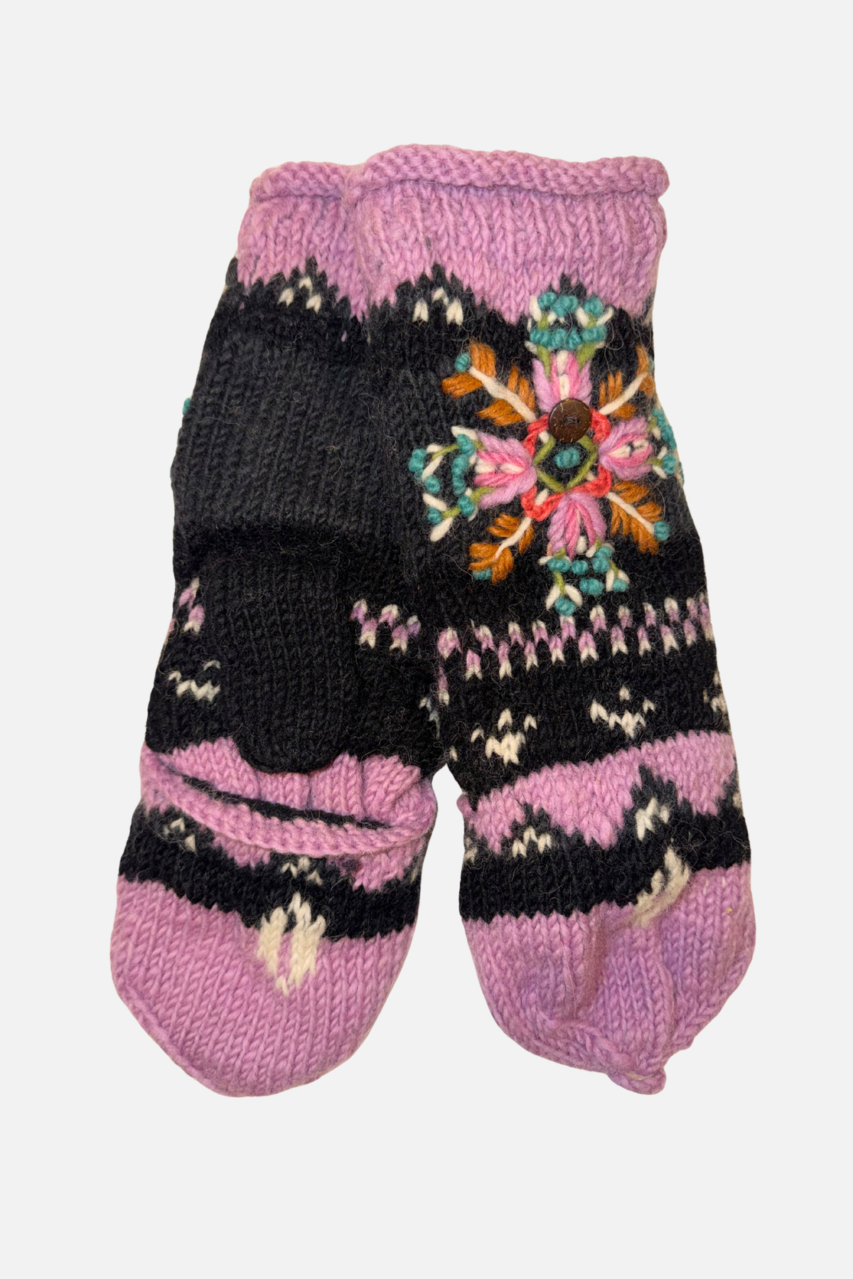 Miriam Convertible Mittens - Lavender