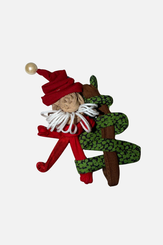 Santa with Tree Pin - #1